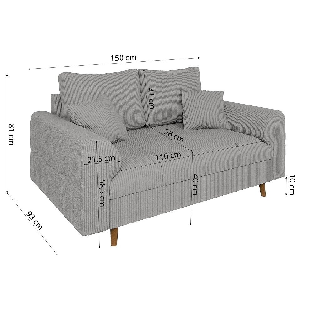 Dvivietė sofa "ARIELLA" 2