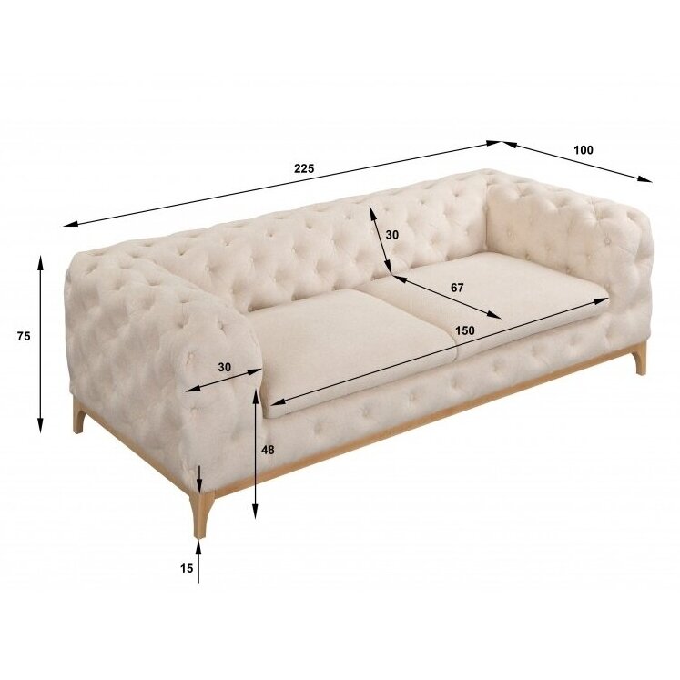 Dvivietė sofa "TERELL" 3