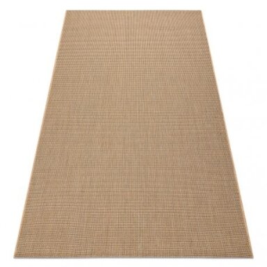 Kilimas sizalio virvelės FLOORLUX 20580 sklandžiai, vienodas, vienspalvis - natural / kava Kilimas sizalio virvelės FLOORLUX 20580 sklandžiai, vienodas, vienspalvis - natural / kava