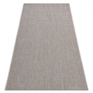 Kilimas sizalio virvelės FLOORLUX 20580 sklandžiai, vienodas, vienspalvis - sidabras / juoda Kilimas sizalio virvelės FLOORLUX 20580 sklandžiai, vienodas, vienspalvis - sidabras / juoda