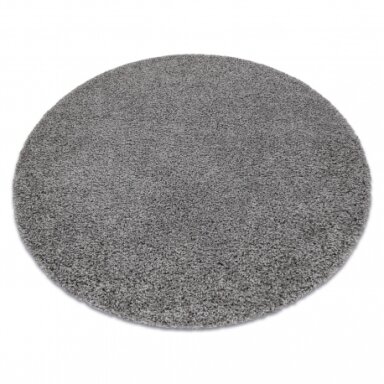 Kilimas SOFFI Apskritas kilimas 5cm pilka Kilimas SOFFI Apskritas kilimas 5cm pilka