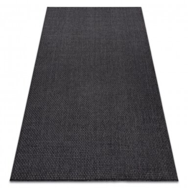 Kilimas TIMO 6272 sizalio lauke juoda