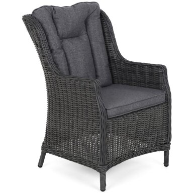 Lauko baldų komplektas BRISTOL ROUND GREY 8+1 Lauko baldų komplektas BRISTOL ROUND GREY 8+1