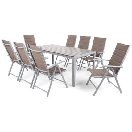 Lauko baldų komplektas 8+1 1