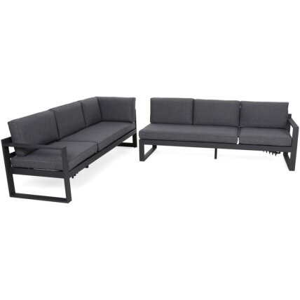 Lauko baldų komplektas NEAPOL GREY 3 Lauko baldų komplektas NEAPOL GREY 3