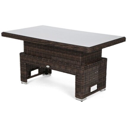 Lauko baldų komplektas TRIVENTO BROWN MAT 6 Lauko baldų komplektas TRIVENTO BROWN MAT 6