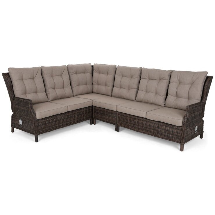 Lauko baldų komplektas TRIVENTO BROWN MAT 2 Lauko baldų komplektas TRIVENTO BROWN MAT 2