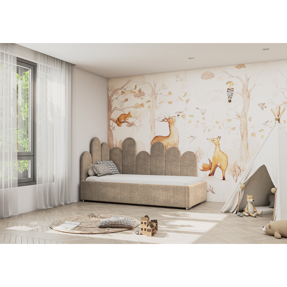 Lova "BETI" su palelėmis (90x200) 2 Lova "BETI" su palelėmis (90x200) 2