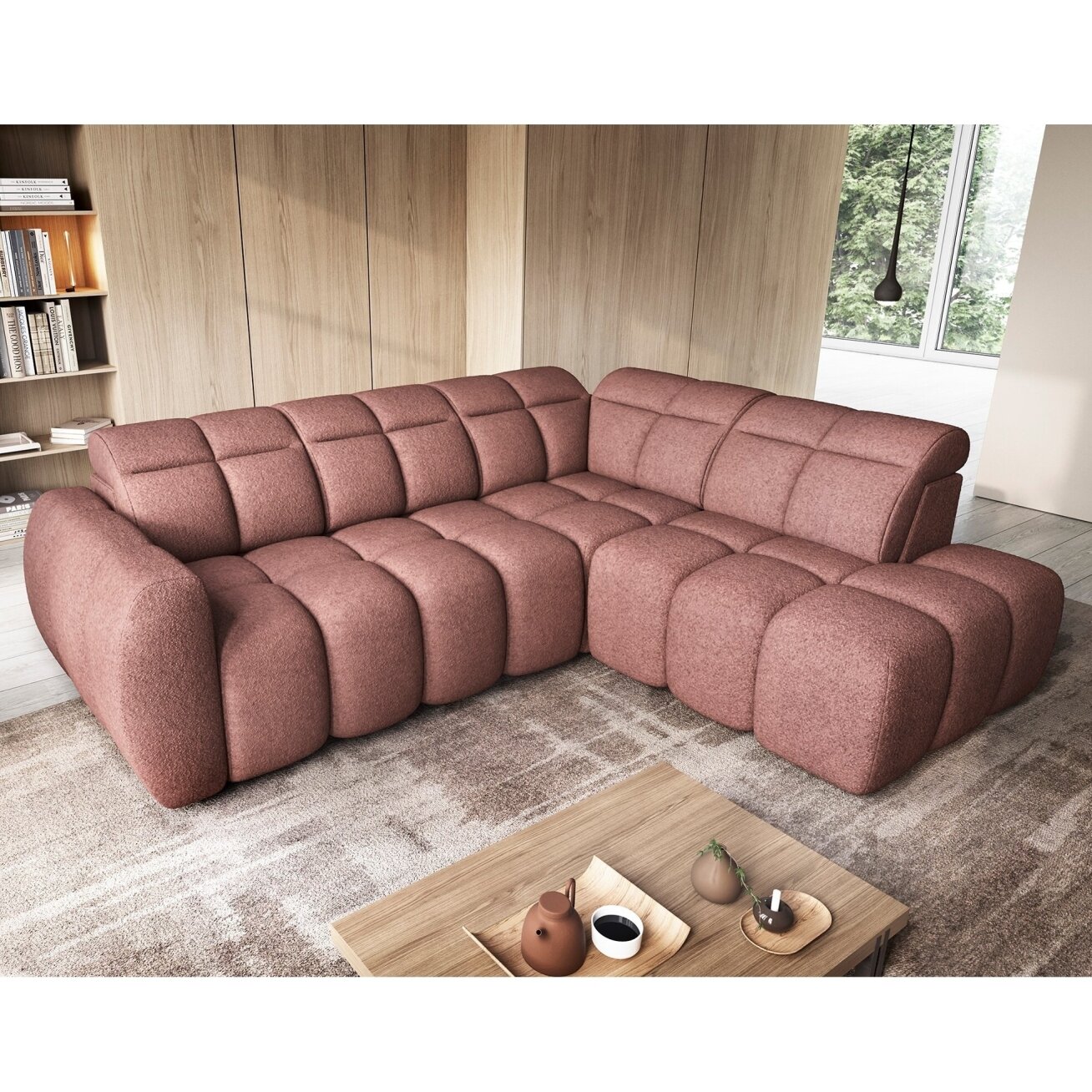 Minkštas kampas "FALCONN" (258/208) 1 Minkštas kampas "FALCONN" (258/208) 1
