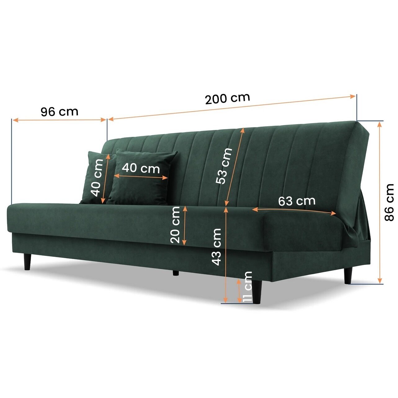 Sofa - lova 8 Sofa - lova 8