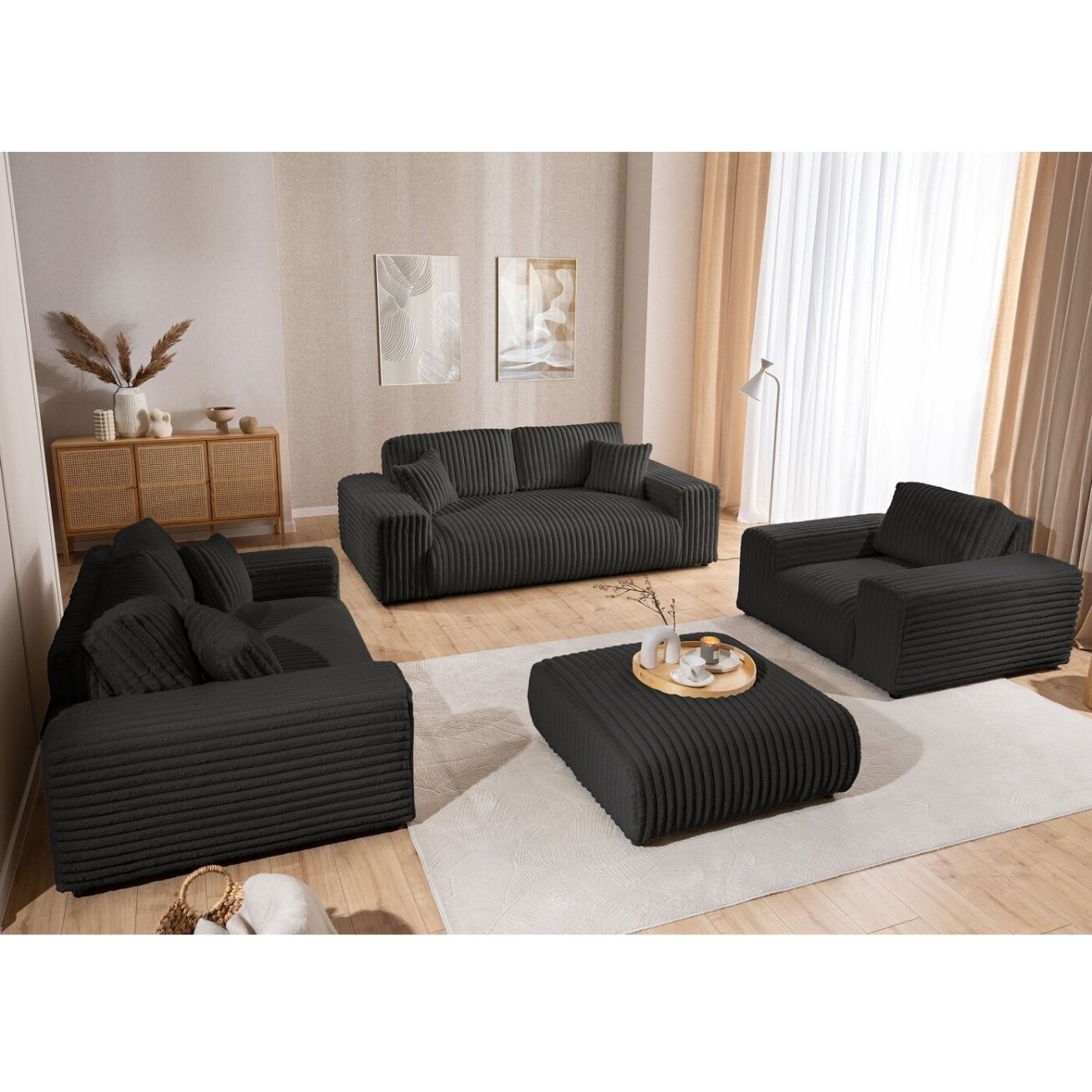 Trivietė sofa "JUSTIN" 5 Trivietė sofa "JUSTIN" 5