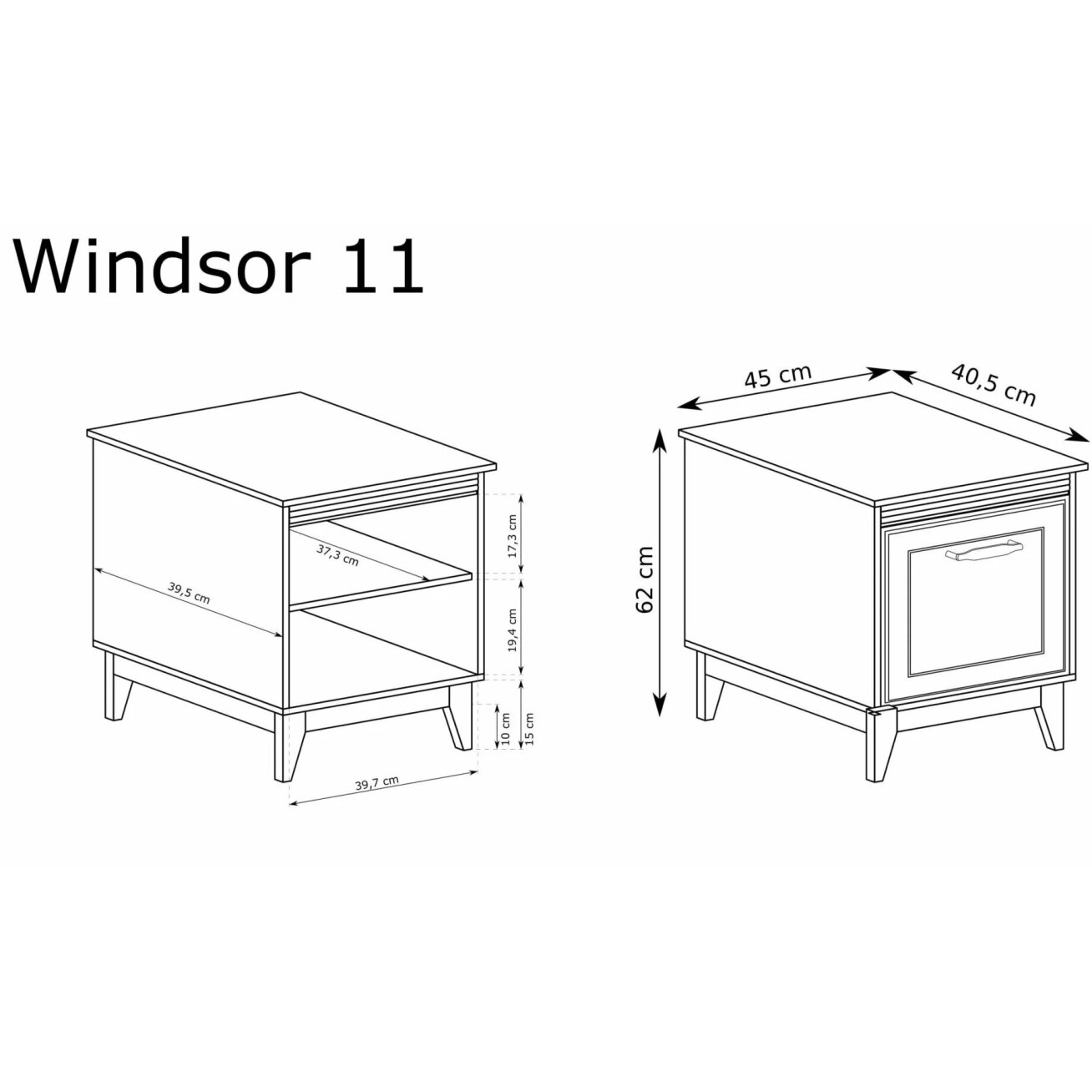 Tualetinis staliukas "WINDSOR" 4 Tualetinis staliukas "WINDSOR" 4